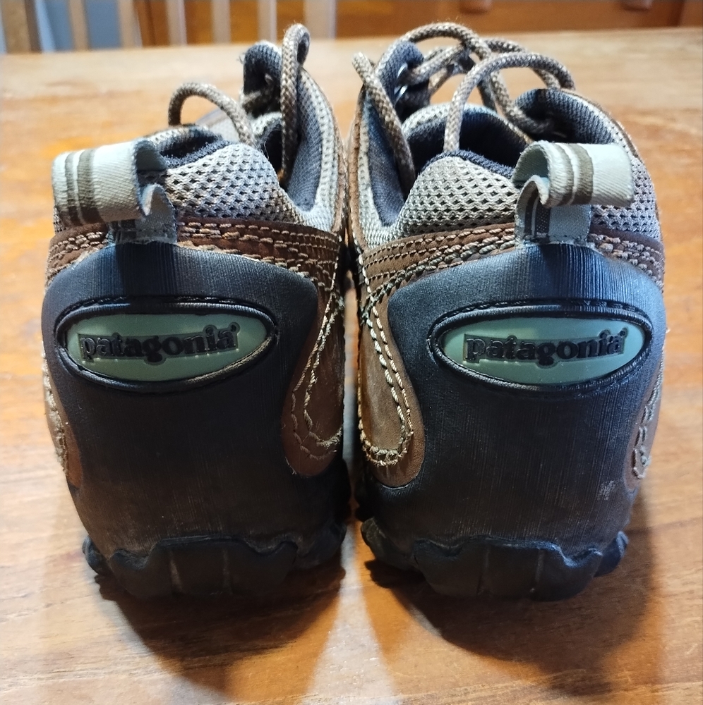 Patagonia Drifter A/C Hiking Shoes, Women's Size 9.5, Brown & Green, Goo… - Picture 3 of 16